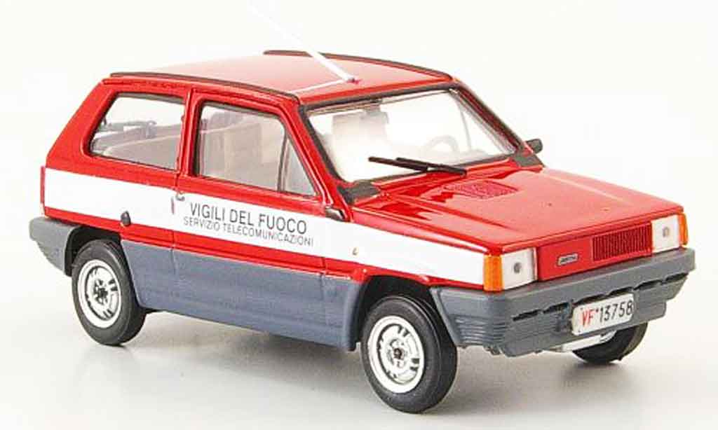 Fiat Panda 1/43 Brumm 45 pompier Italien 1980 modelauto