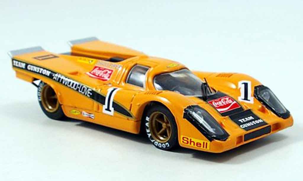 Porsche 917 1971 1/43 Brumm 1971 No.1 Team Gunston David Piper 9h Kyalami modelauto