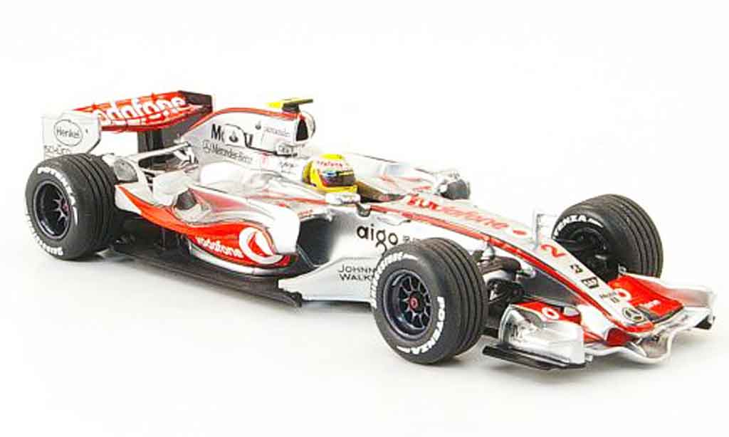 Mercedes F1 1/43 Minichamps McLaren MP 4 22 L.Hamilton Vodafone 1st Podium 2007 modelauto