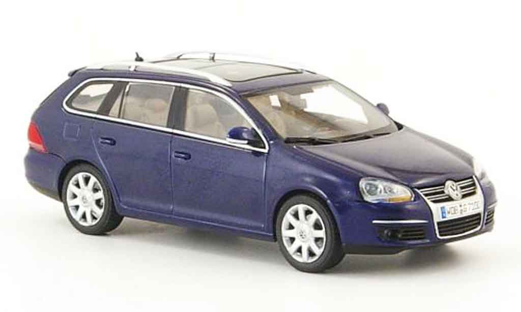 Volkswagen Golf V 1/43 Autoart V variant met blauw 2007 modelauto