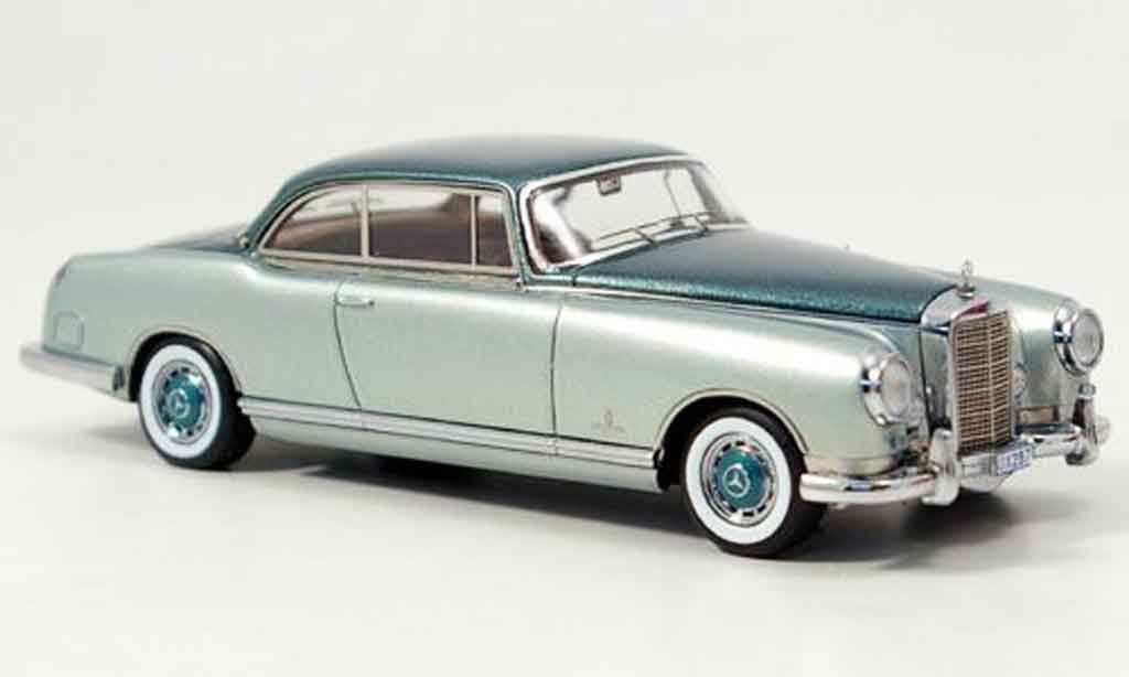 Mercedes 300 B 1/43 Neo B Pininfarina grijs metallic grun 1955 modelauto