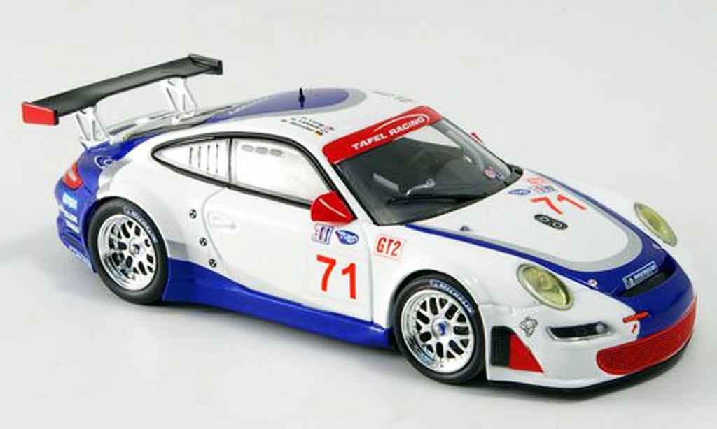 Porsche 997 GT3 RSR 1/43 Minichamps GT3 RSR 2007 Henzler Lidell Long modelauto