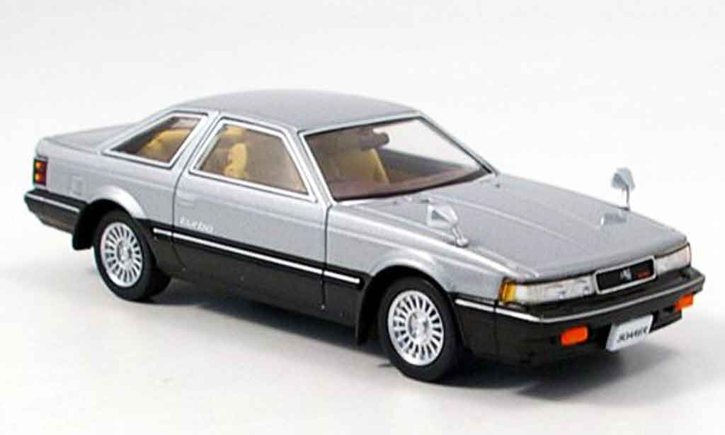 Toyota Soarer 1/43 Aoshima 2000 vr turbo grijs 1982 modelauto