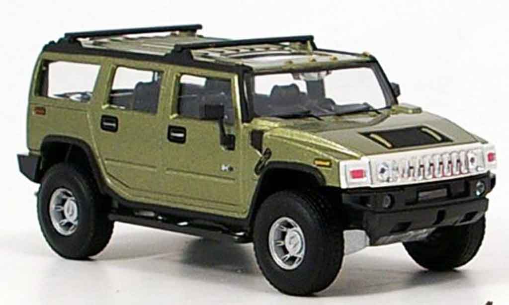 Hummer H2 1/43 Cararama grun modelauto