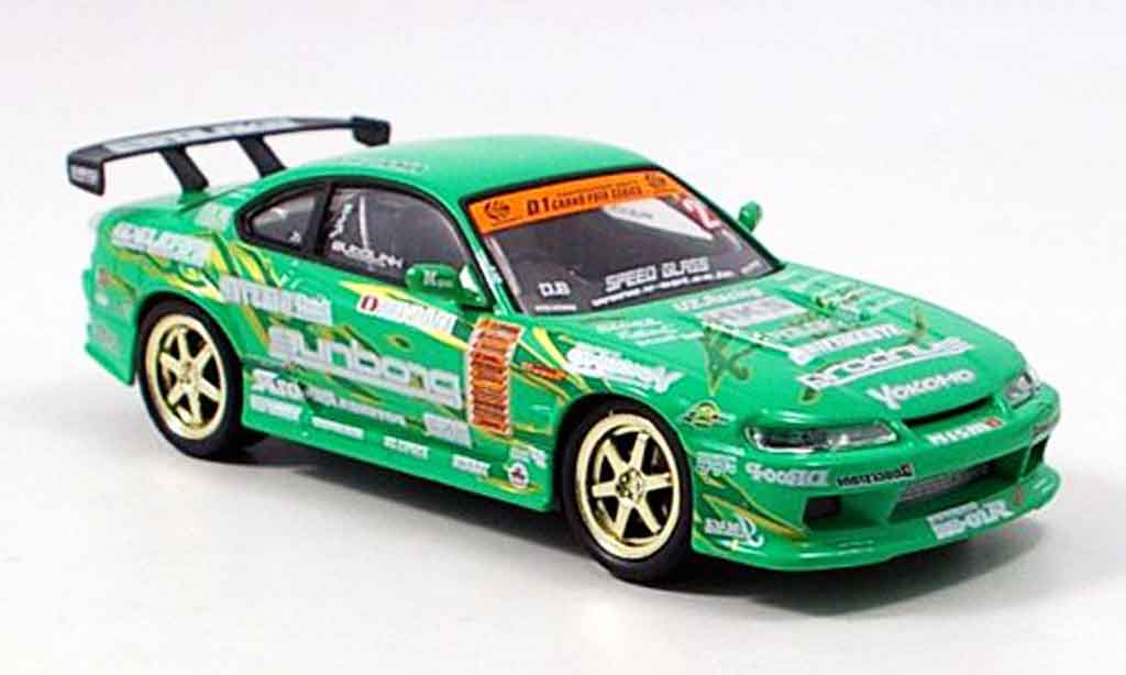 Nissan Silvia 1/43 Aoshima S15 Keioffice 2004 modelauto