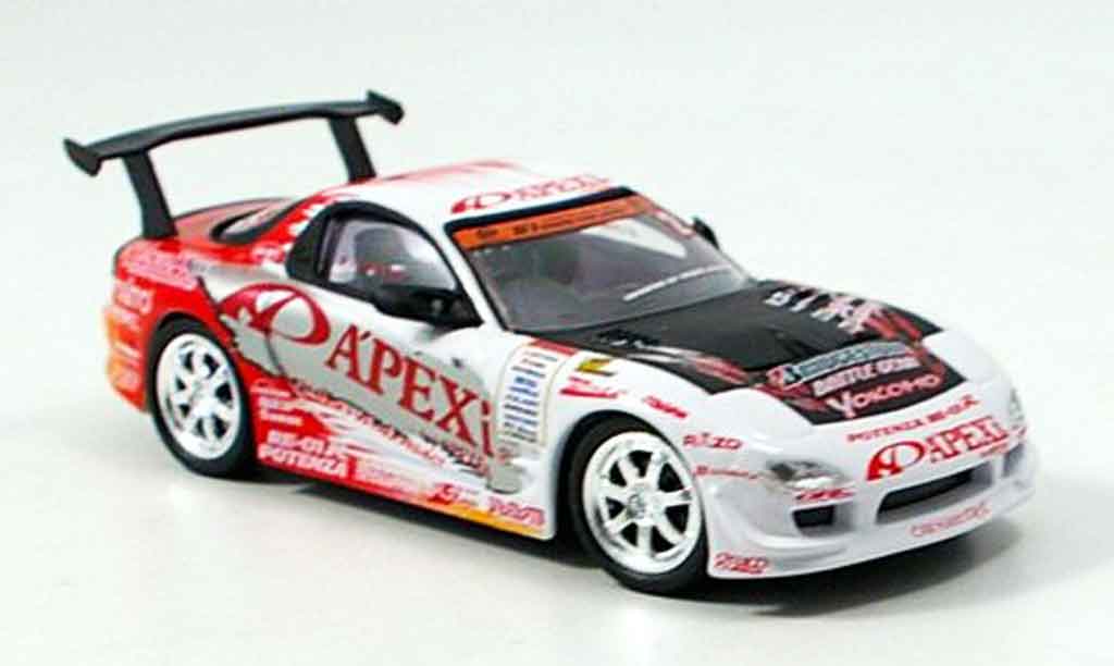 Mazda RX7 2005 1/43 Aoshima 2005 D1 Project FD3S Apex 2005 modelauto