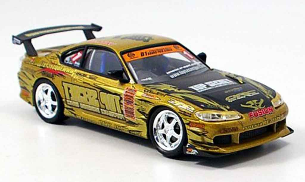 Nissan Silvia 1/43 Aoshima S15 Top Secret 2004 modelauto