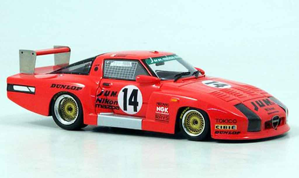 Mazda RX7 1982 1/43 Bizarre 1982 No.14 Rennen Fuji modelauto