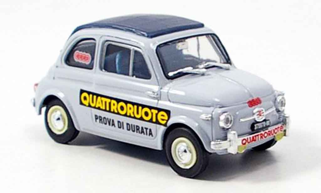 Fiat 500 1/43 Brumm Nuova Prova Di Durata Quattroroute 1958 modelauto