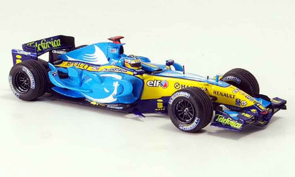 Renault F1 1/43 Minichamps f1 team r26 alonso gp frankreich 2006 modelauto