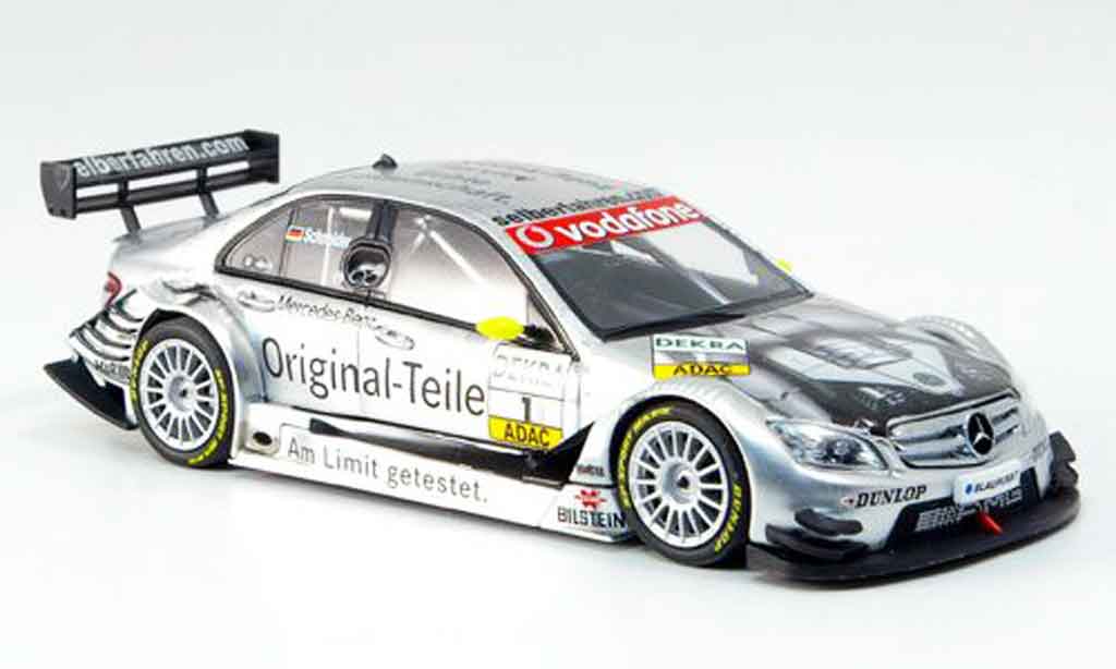 Mercedes Classe C 1/43 Minichamps AMG Schneider DTM 2007 modelauto