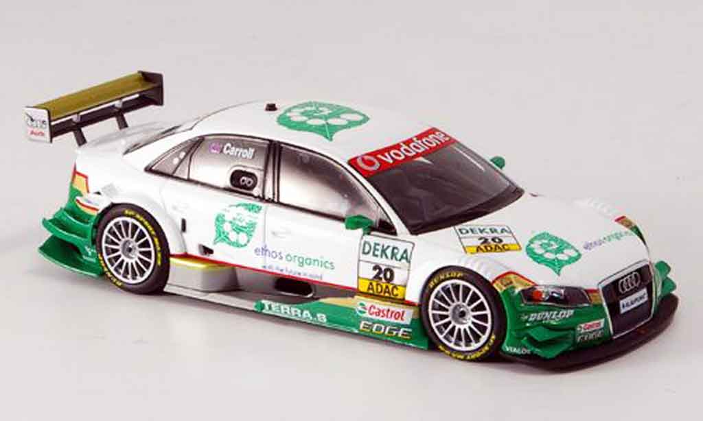 Audi A4 DTM 1/43 Minichamps DTM Ethos Racing Carroll 2007 modelauto