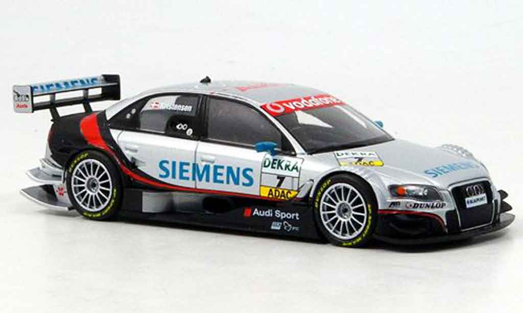 Audi A4 DTM 1/43 Minichamps DTM Siemens Kristensen 2007 modelauto
