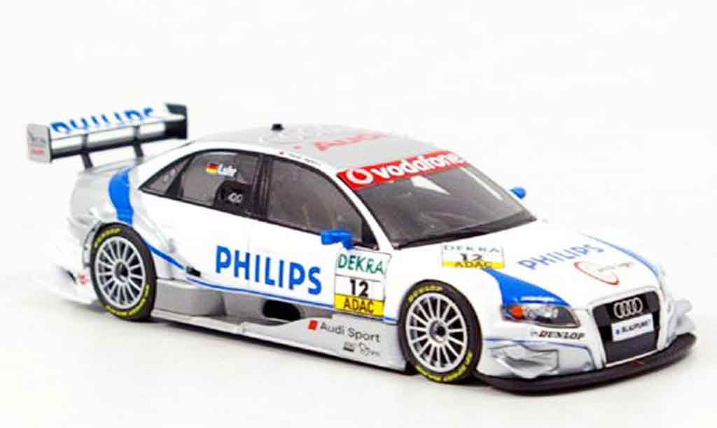 Audi A4 DTM 1/43 Minichamps DTM Philips Luhr 2007 modelauto