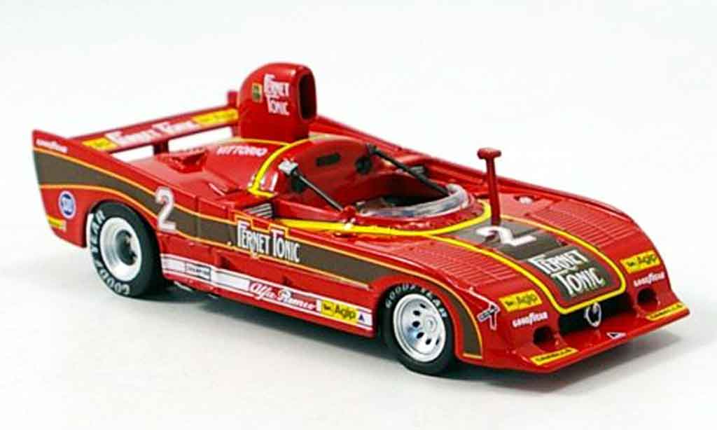 Alfa Romeo 33.3 1977 1/43 M4 1977 sc turbo no.2 v.brambilla monza modelauto