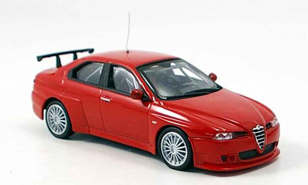 Alfa Romeo 156 GTA WTCC 1/43 M4 GTA WTCC prova rood 2006 modelauto