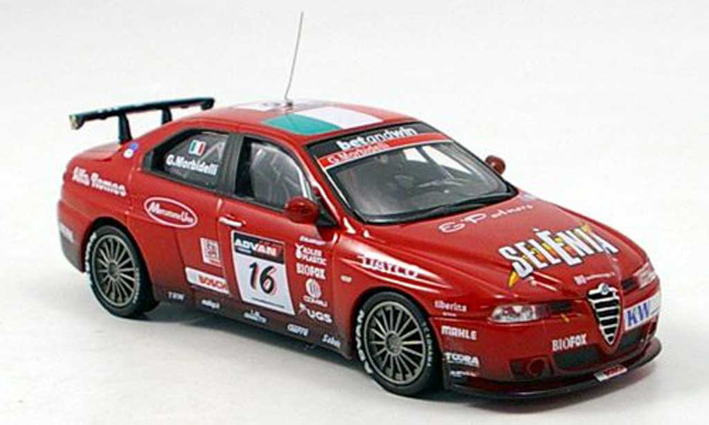 Alfa Romeo 156 GTA WTCC 1/43 M4 GTA WTCC No.16 Morbidelli WTCC 2006 modelauto