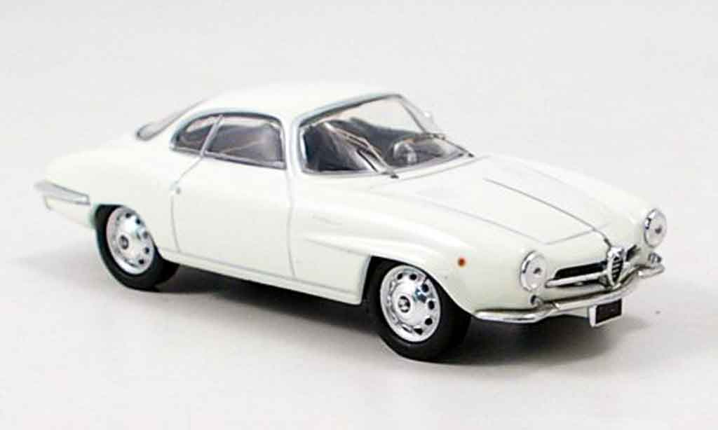 Alfa Romeo Giulietta Sprint 1/43 M4 Sprint speciale wit 1959 modelauto