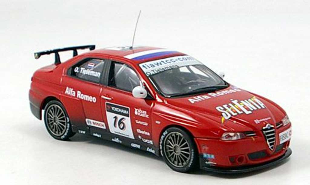 Alfa Romeo 156 GTA WTCC 1/43 M4 GTA WTCC No. 16 O.Tielemans WTCC 2007 modelauto