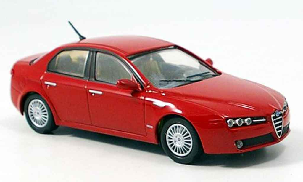 Alfa Romeo 159 1/43 M4 rood 2005 modelauto