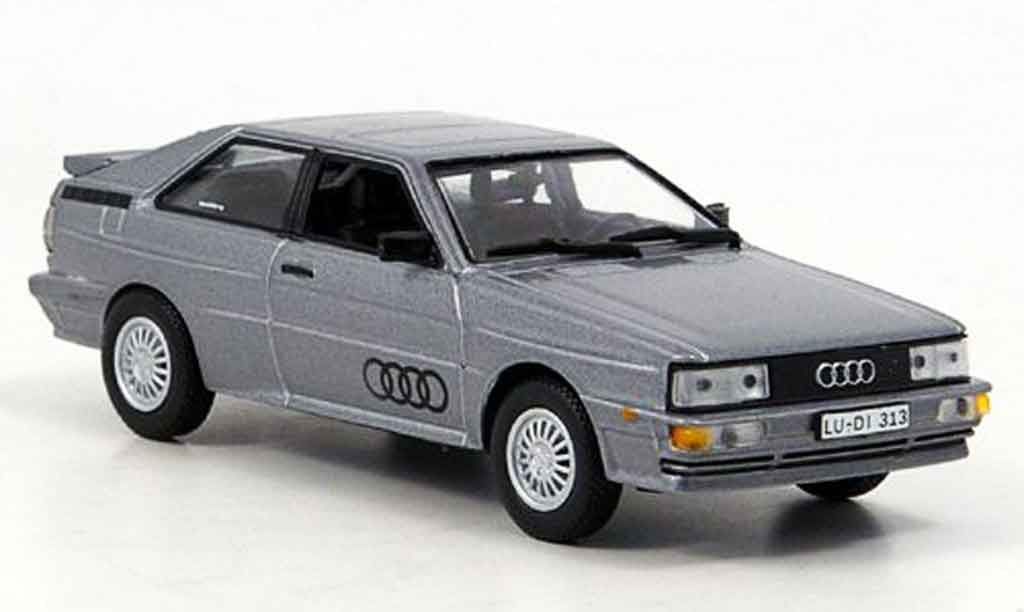 Audi Quattro 1/43 Norev grijs metallic 1986 modelauto