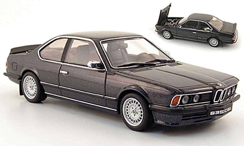 Bmw 635 CSI 1/43 Autoart anthrazit modelauto