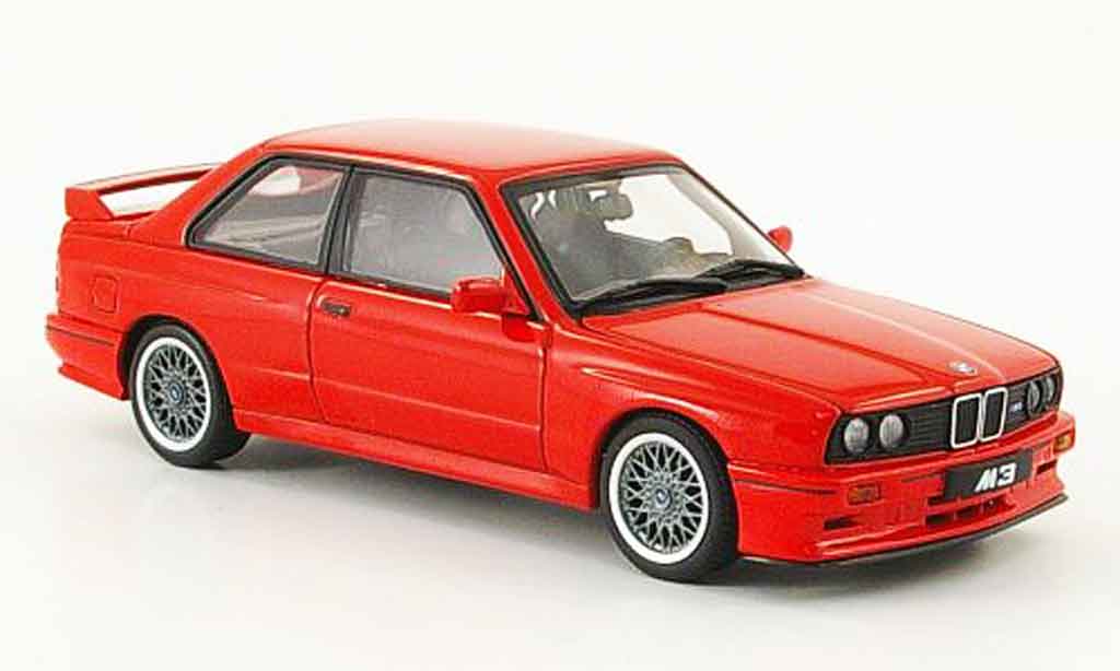 Bmw M3 E30 1/43 Autoart E30 Sport Evolution rood 1990 modelauto