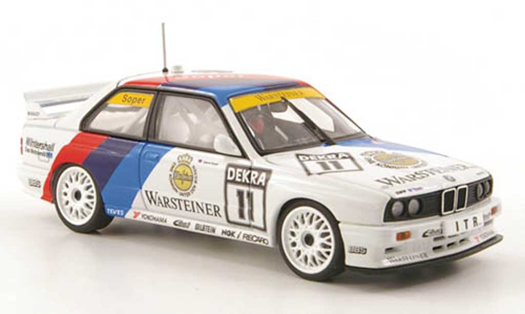 Bmw M3 E30 1/43 Autoart E30 No.11 Warsteiner S.Soper DTM Saison 1991 modelauto
