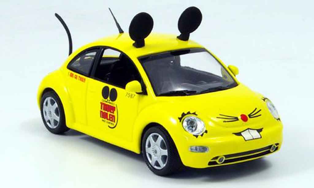 Volkswagen New Beetle 1/43 Minichamps truly nolen pest control modelauto