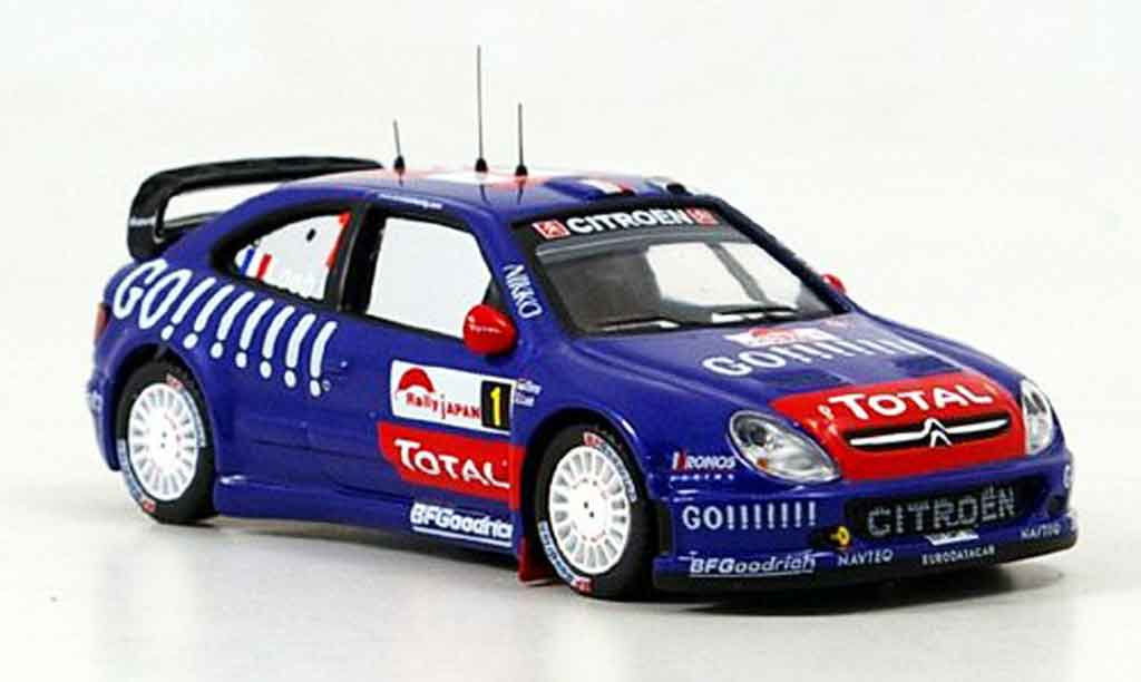 Citroen Xsara WRC 2006 1/43 IXO WRC 2006 no.1 sieger rallye japan modelauto