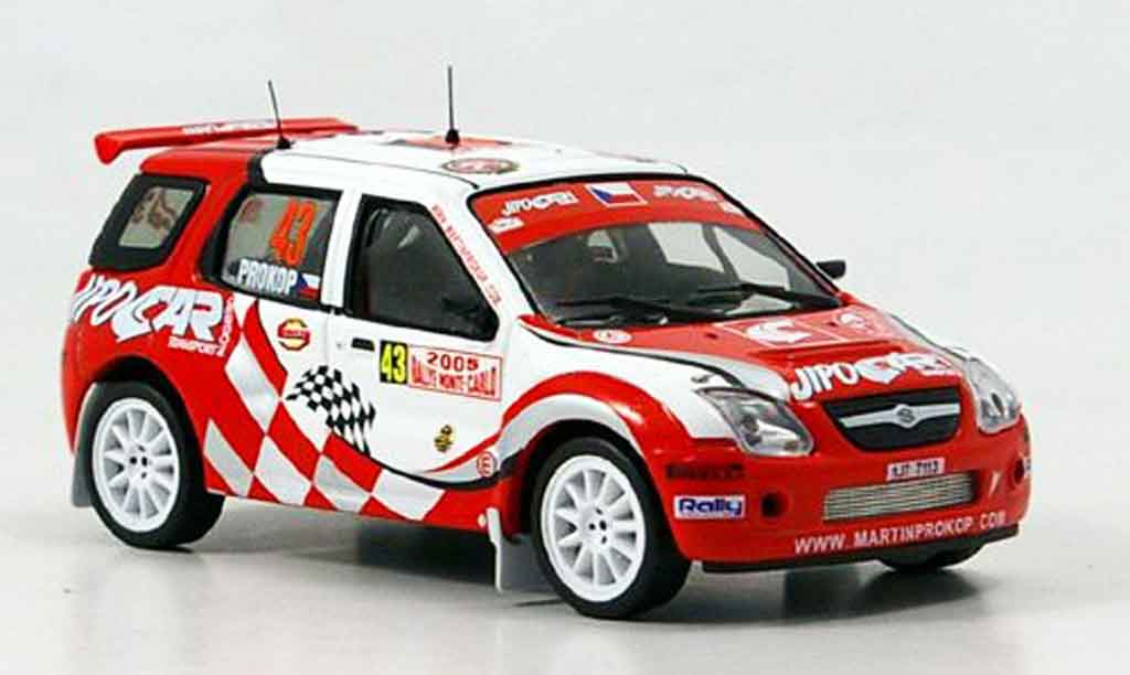 Suzuki Ignis 1/43 IXO S1600 No.43 JipoCar Rally Monte Carlo 2005 modelauto