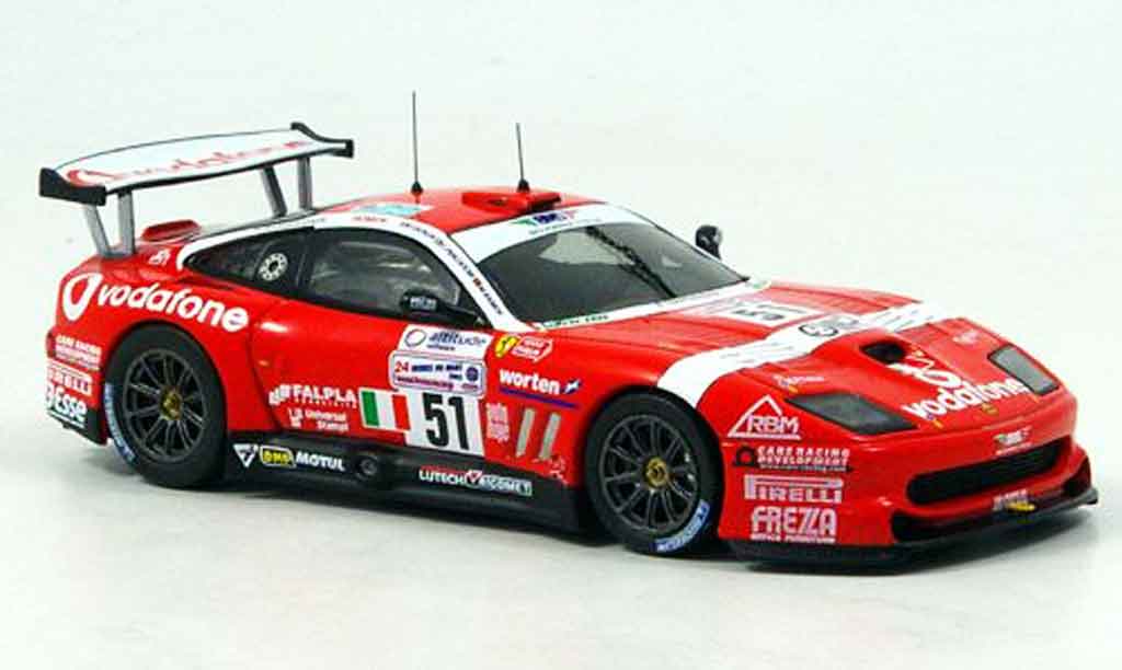 Ferrari 550 Maranello 1/43 IXO Maranello no.51 le mans 2005 modelauto