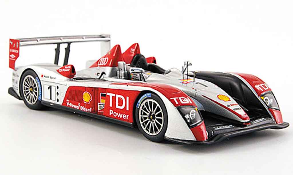 Audi R10 2007 1/43 Spark 2007 TDI No.1 Sport 24h Le Mans modelauto