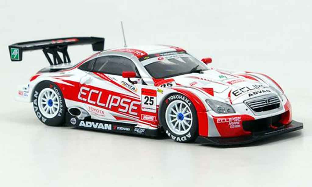 Lexus SC 430 1/43 Ebbro 430 SGT 500 No.25 2007 modelauto