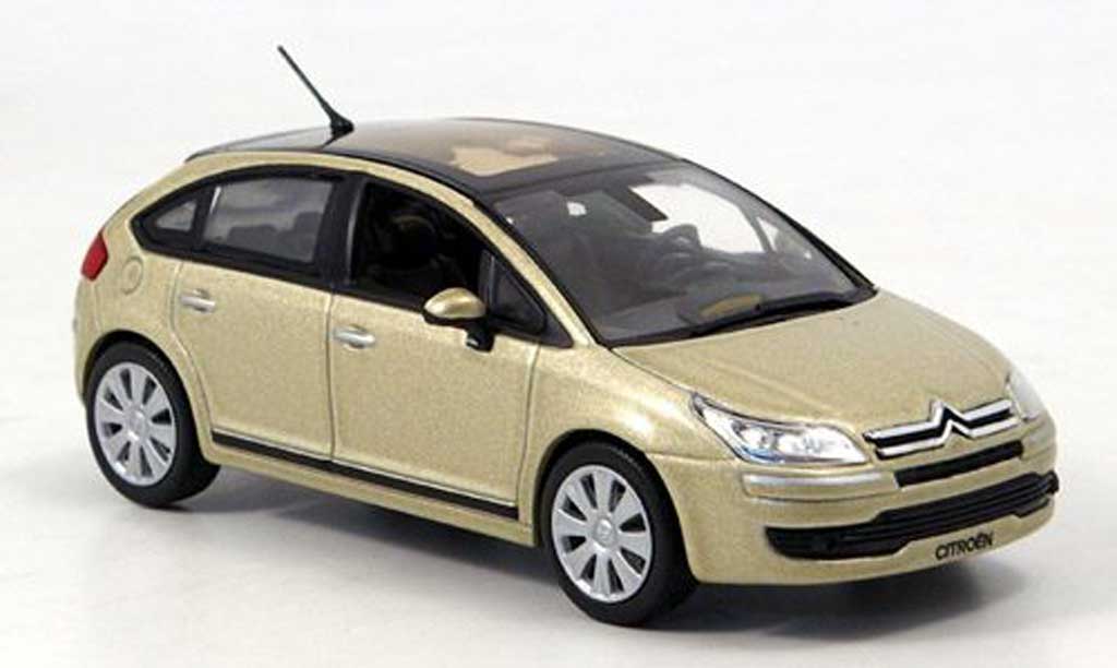 Citroen C4 1/43 Norev Sedan beige 5-portes 2004 modelauto