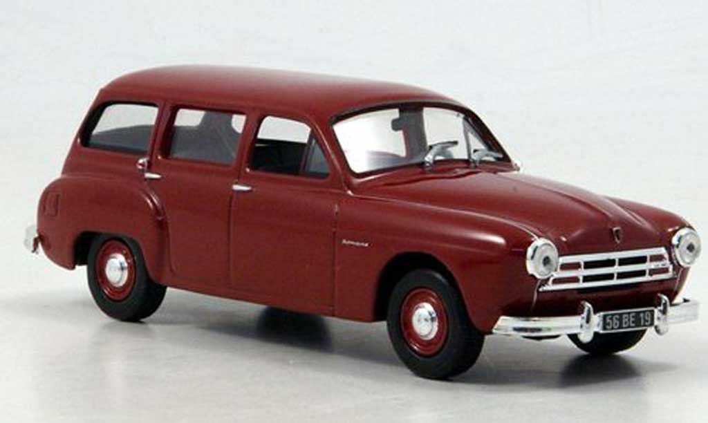 Renault Fregate 1/43 Norev rood 1956 modelauto
