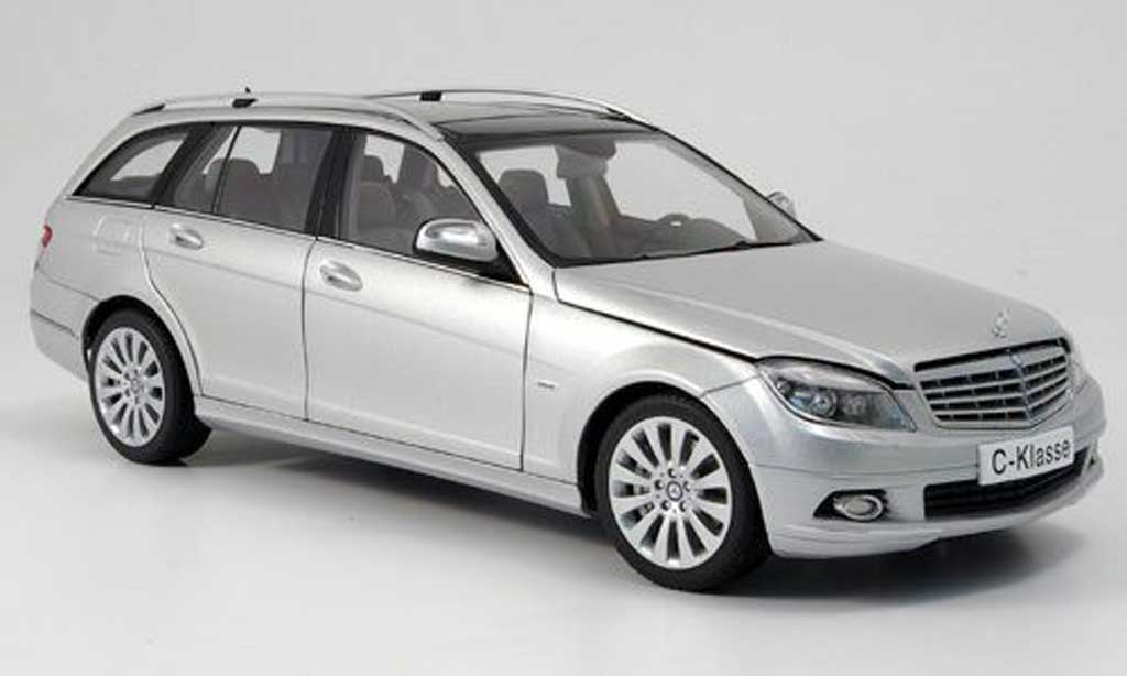 Mercedes Classe C 1/18 Autoart stationwagen t-modell grijs elegance modelauto