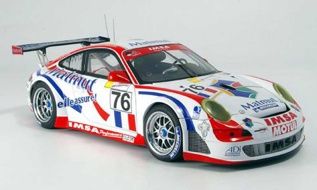 Porsche 997 GT3 RSR 1/18 Autoart GT3 RSR 2007 no.76 sieger gt2-klasse le mans modelauto