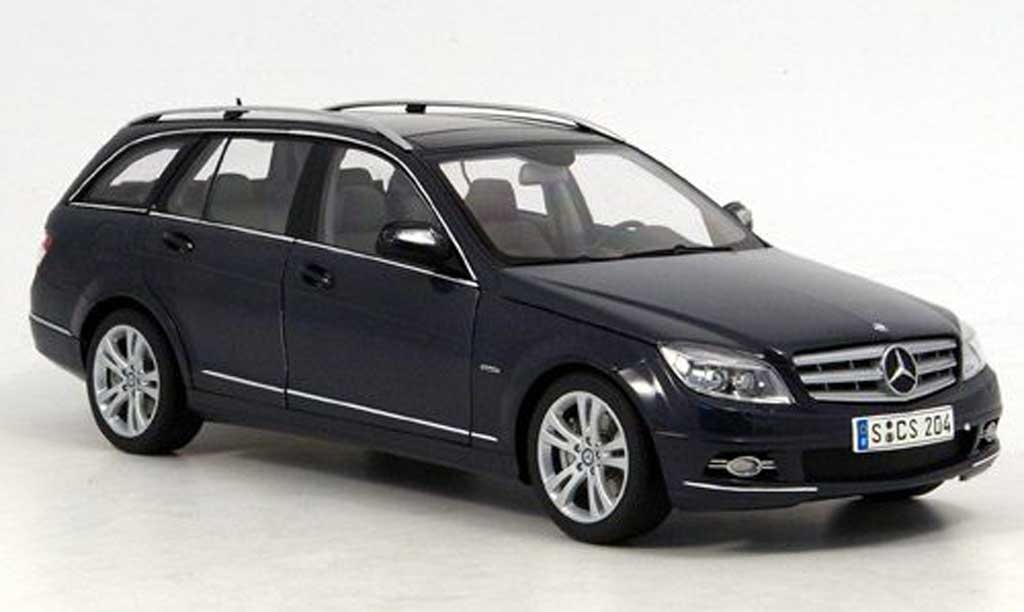 Mercedes Classe C 1/18 Autoart T-Modell (S204) grijs Avantgarde modelauto