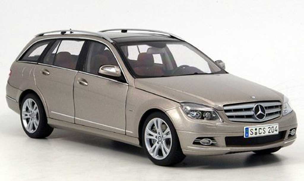 Mercedes Classe C 1/18 Autoart avantgarde t-modell grijs modelauto