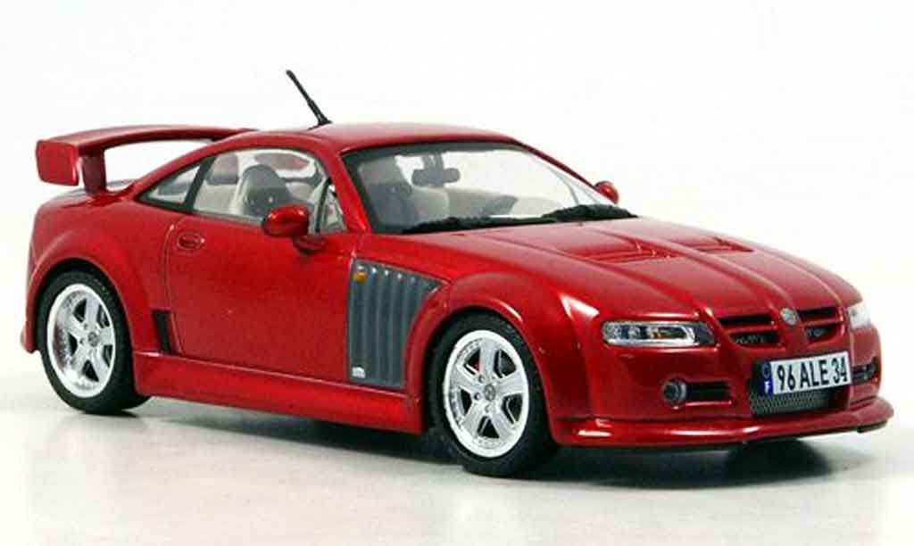 MG X Power 1/43 Norev Version Anglaise rood 2004 modelauto