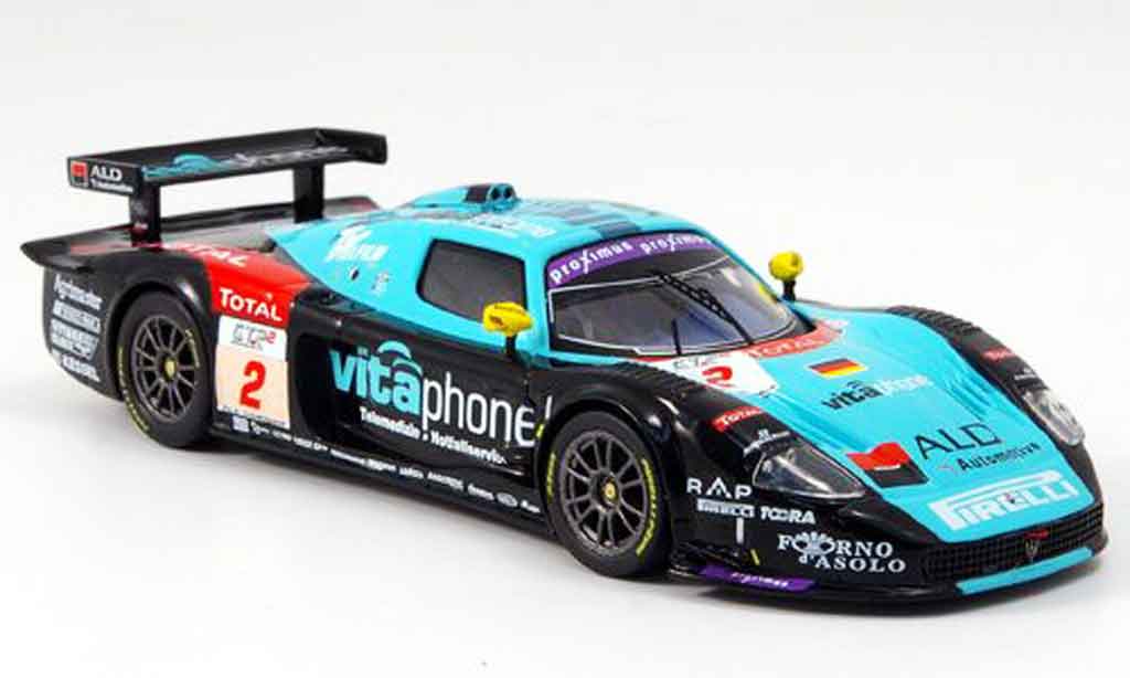 Maserati MC12 1/43 IXO no.2 vitaphone fia gt spa 2006 modelauto