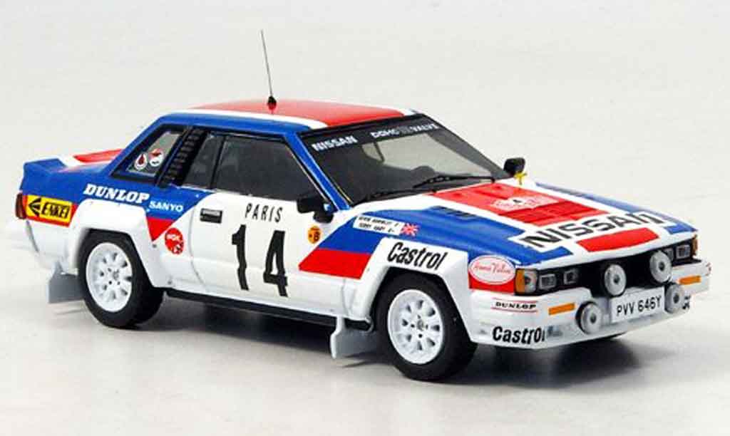 Nissan 240 RS 1/43 IXO RS No.14 Kaby Rally Monte Carlo 1984 modelauto
