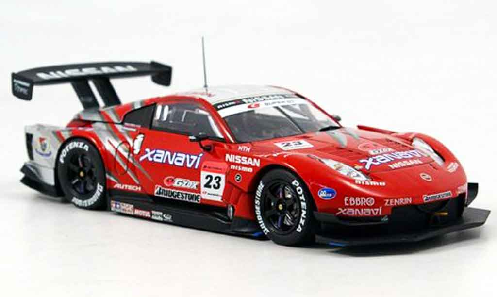 Nissan 350Z 1/43 Ebbro JGTC Xanavi Nismo Z SuperGT No.23 2007 modelauto
