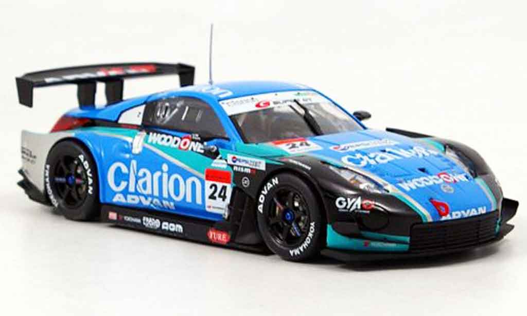 Nissan 350Z 1/43 Ebbro JGTC Woodone Advan Z SuperGT No.24 2007 modelauto