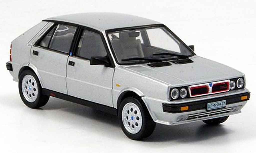 Lancia Delta HF Integrale 1/43 Edison HF Integrale 4wd grijs metallic 1986 modelauto