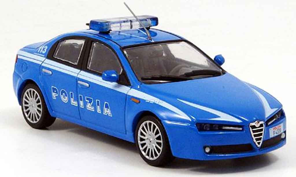 Alfa Romeo 159 1/43 Edison politie 2006 modelauto