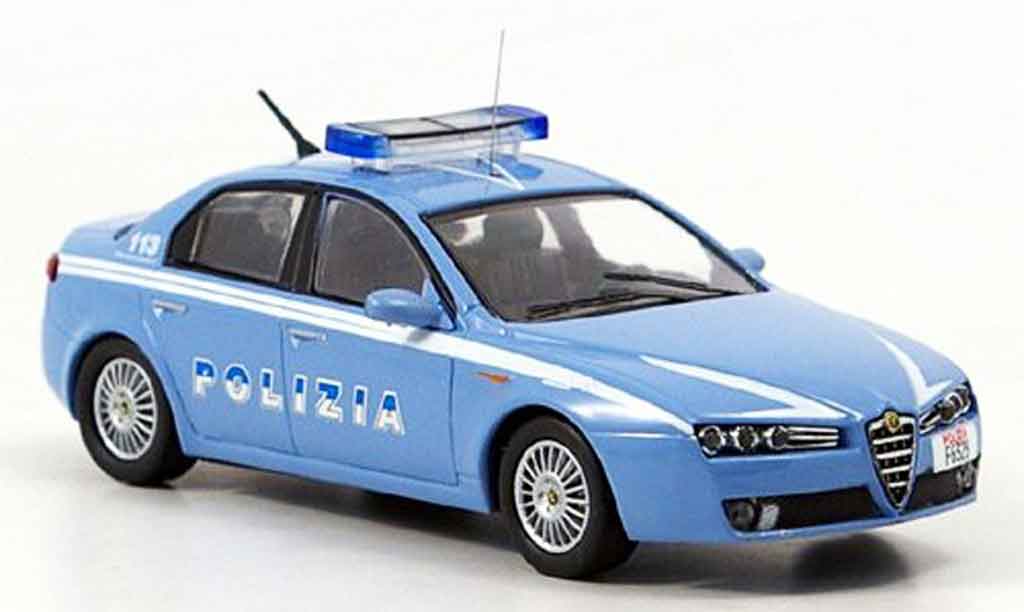 Alfa Romeo 159 1/43 M4 politie 2007 modelauto