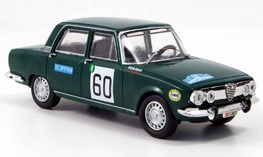 Alfa Romeo 1750 GTV 1/43 M4 GTV no.60 bianchi jacquemin rallye alpen 1968 modelauto