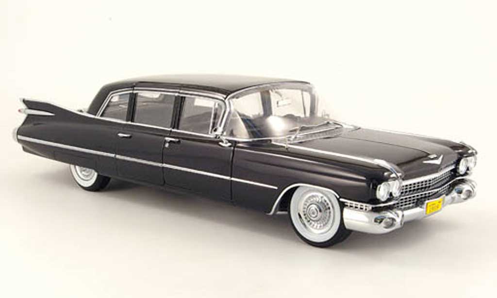 Cadillac Series 75 1/18 Precision limousine zwart 1959 modelauto